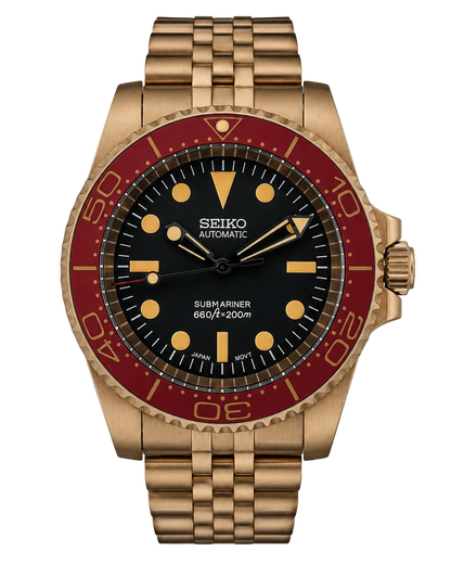 Seiko Submariner - Scarlet