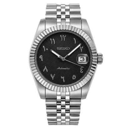 Seiko DateJust - Textured Black