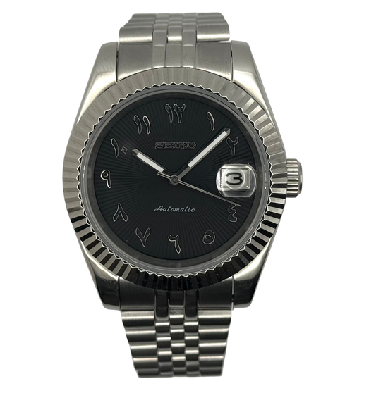 Seiko DateJust - Textured Black
