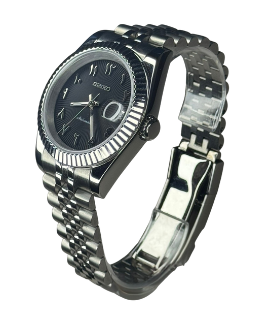 Seiko DateJust - Textured Black