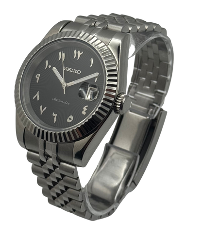 Seiko DateJust - Textured Black