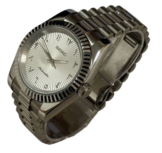 Seiko Datejust - Textured White