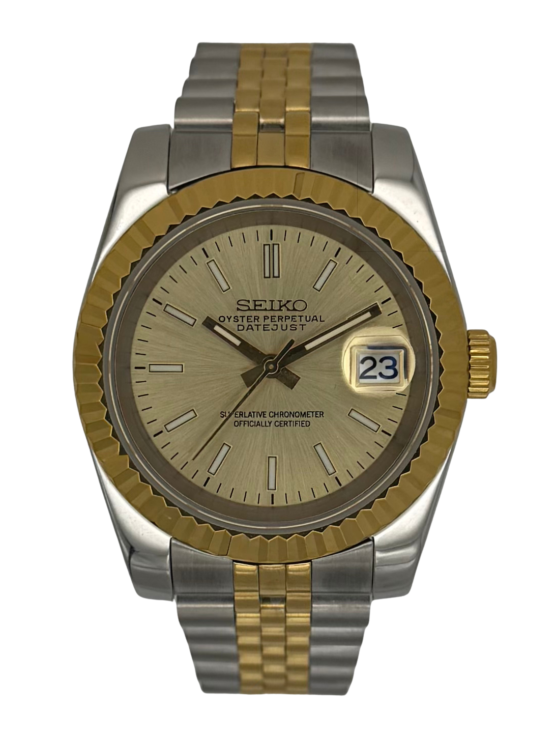 Seiko Datejust - Two Tone Gold