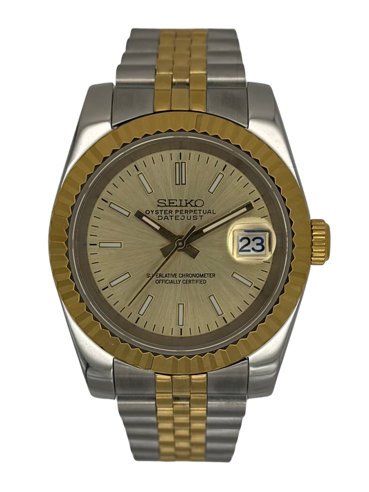 Seiko Datejust - Two Tone Gold