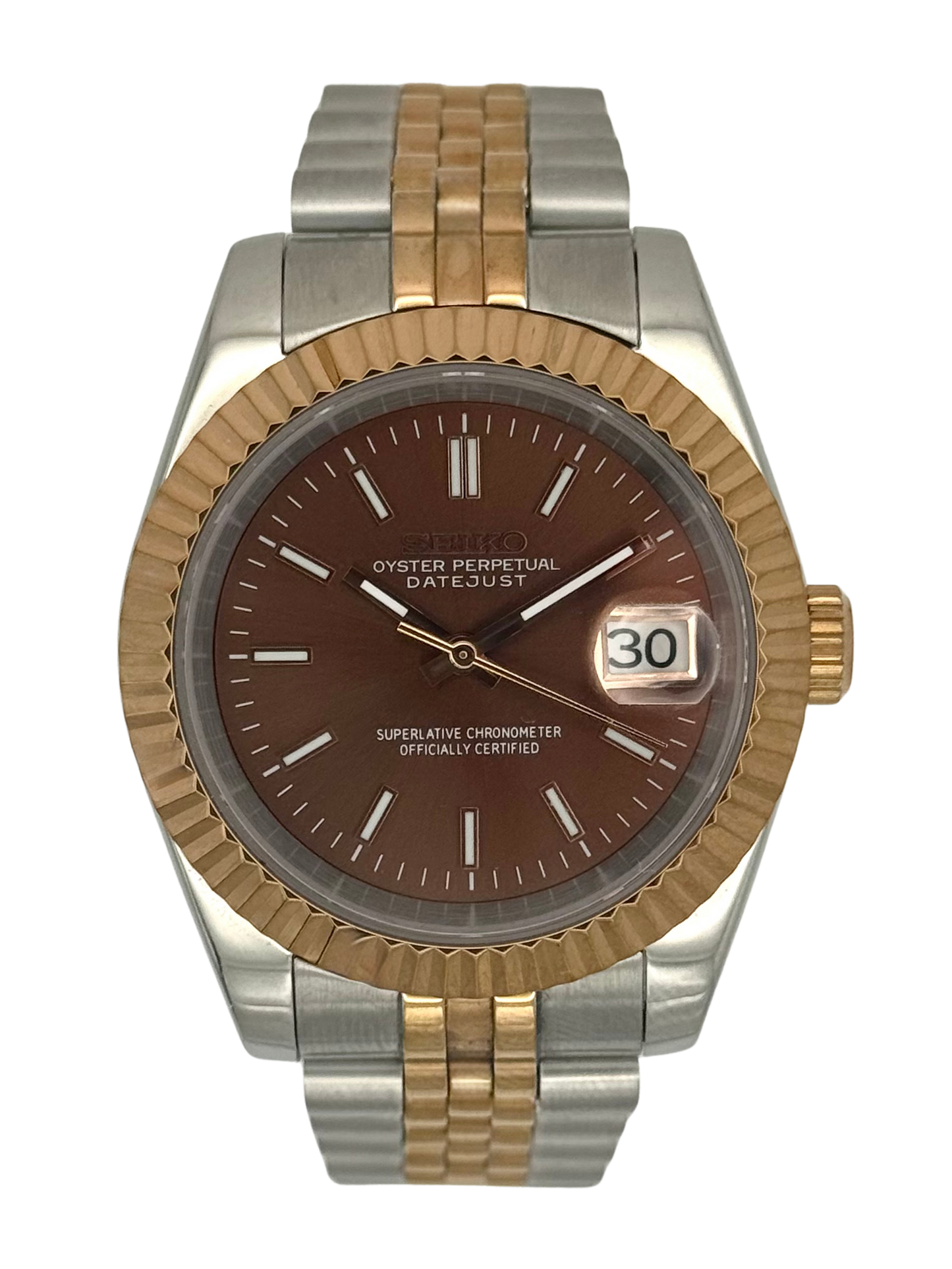Seiko Datejust - Two Tone Rose Gold