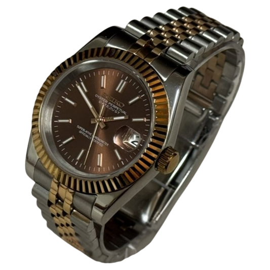 Seiko Datejust - Two Tone Rose Gold