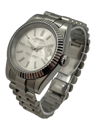 Seiko Datejust - Platinum Silver