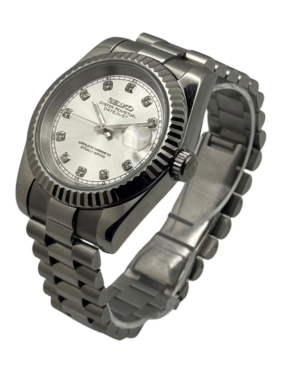 Seiko Datejust - Silver Diamond