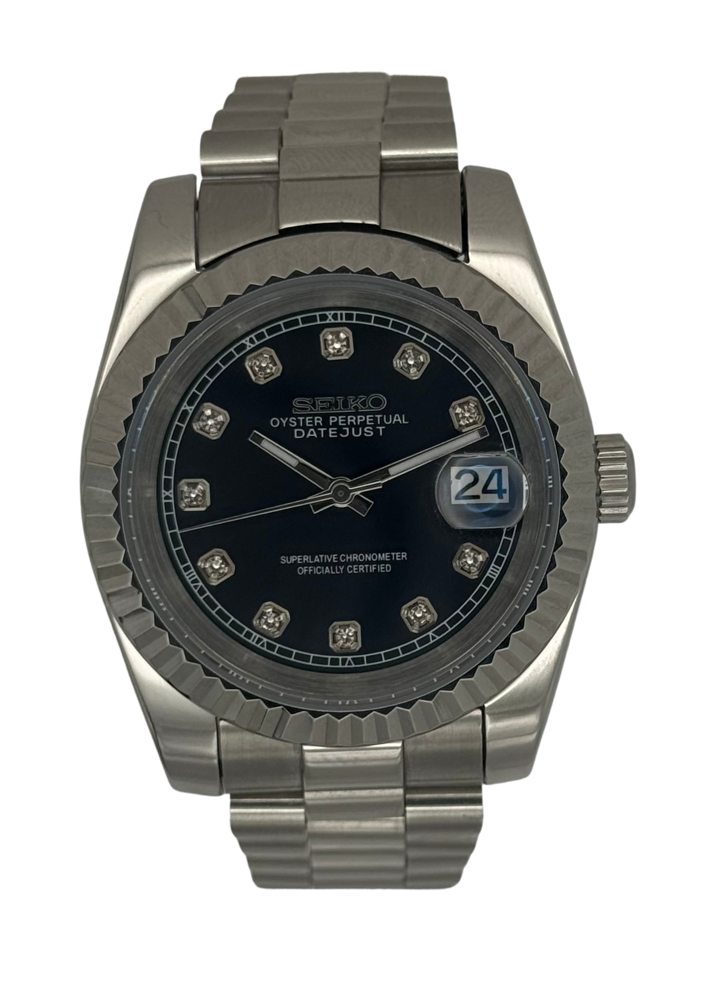 Seiko Datejust - Black Diamond