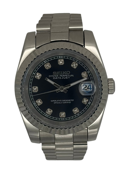 Seiko Datejust - Black Diamond