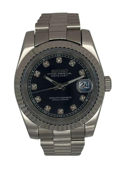 Seiko Datejust - Black Diamond