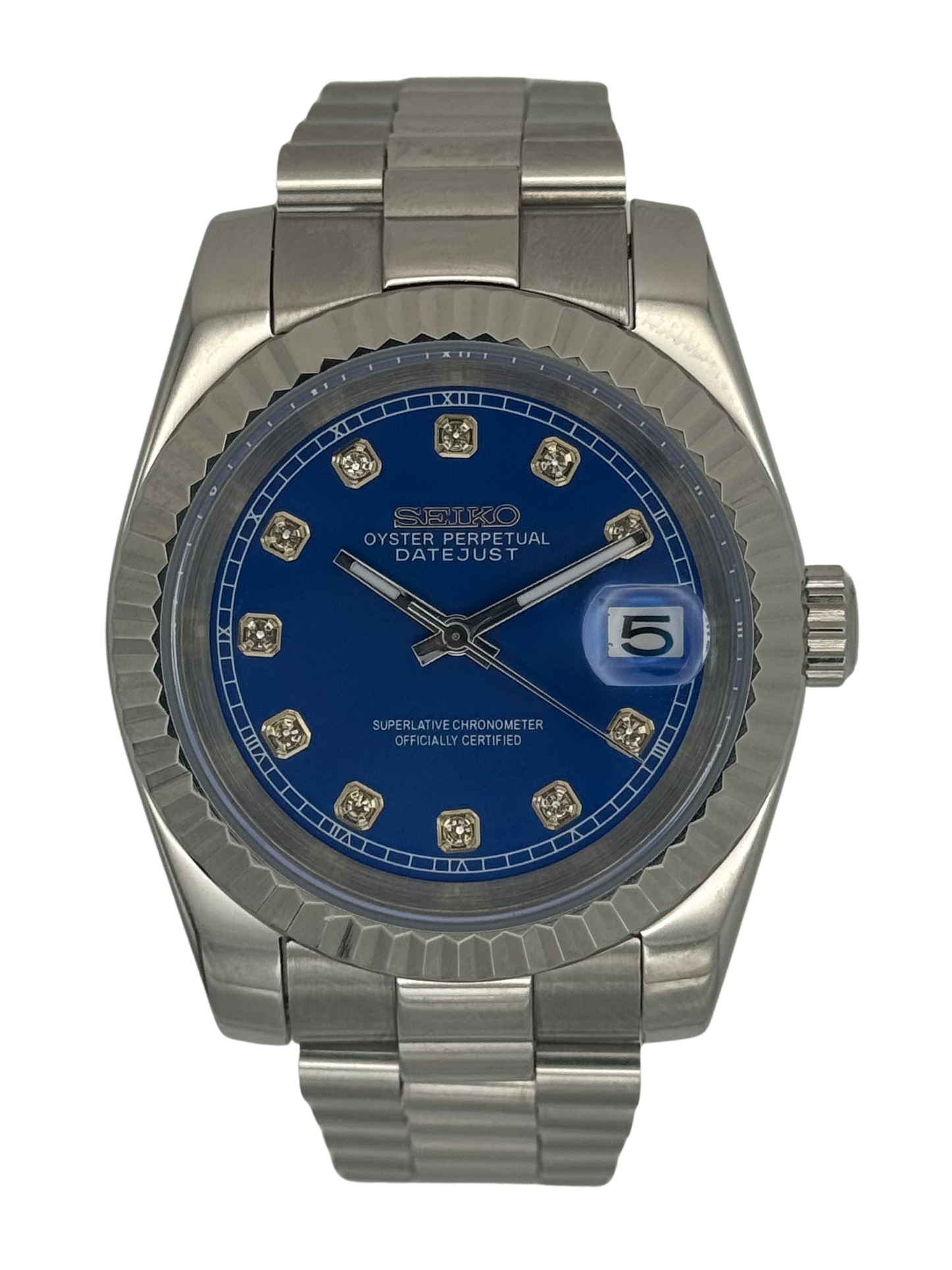 Seiko Datejust - Blue Diamond