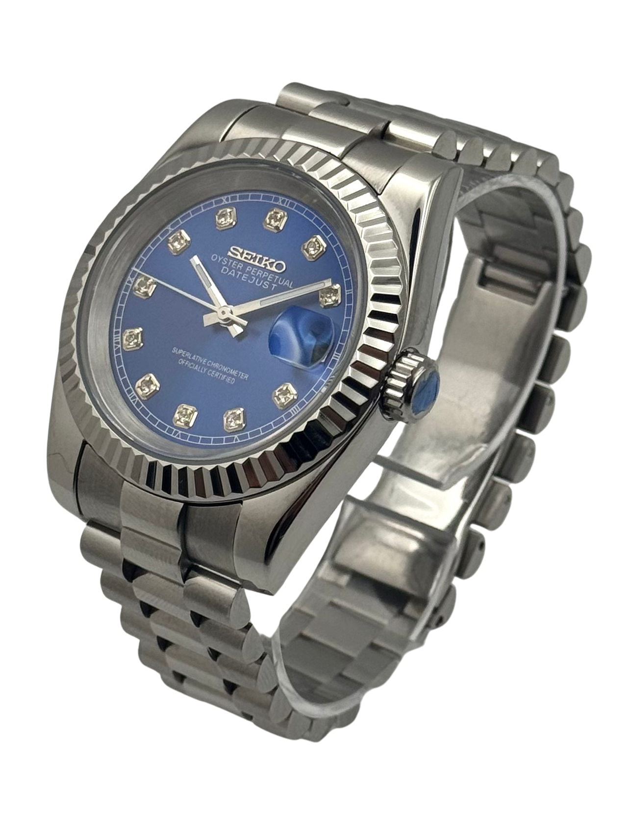 Seiko Datejust - Blue Diamond