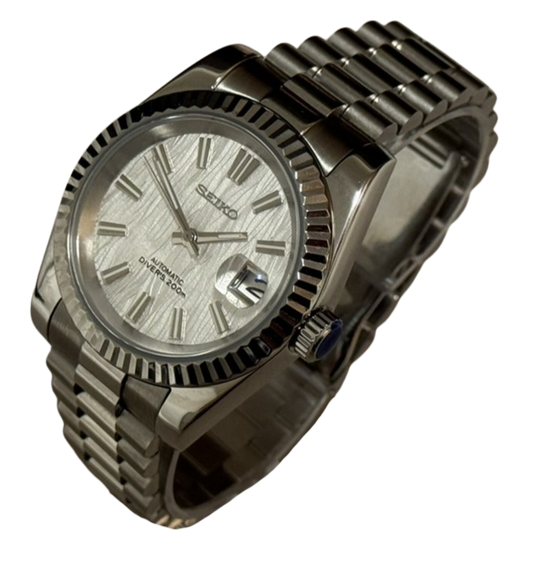 Seiko Datejust - White Birch