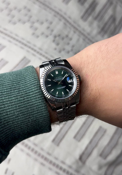 Seiko Datejust- Forrest Green