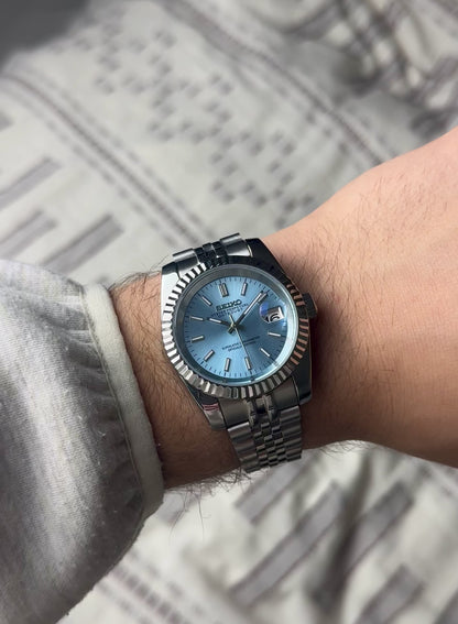 Seiko Datejust - Tiffany Blue