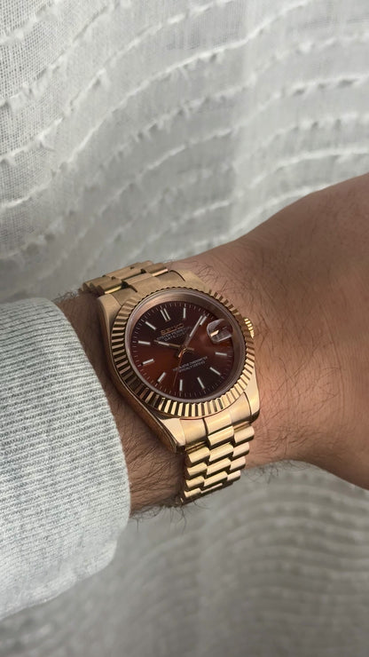 Seiko Datejust - Rose Gold